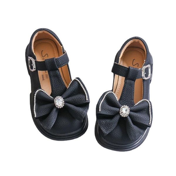 

sneakers baby shoes kids casual footwear children fall fashion girls bow princess e6161, Black;red