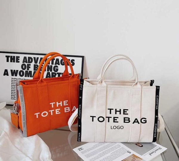 

handbag 2023 handbag fashionable new shoulder bag spring contrast canvas large capacity one shoulder crossbody tote bag3613222