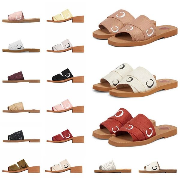 

designer wooden women sandal mule womens flat fur slippers wedge sandals summer square head straw braided sponge cake mueller slippers women, Black