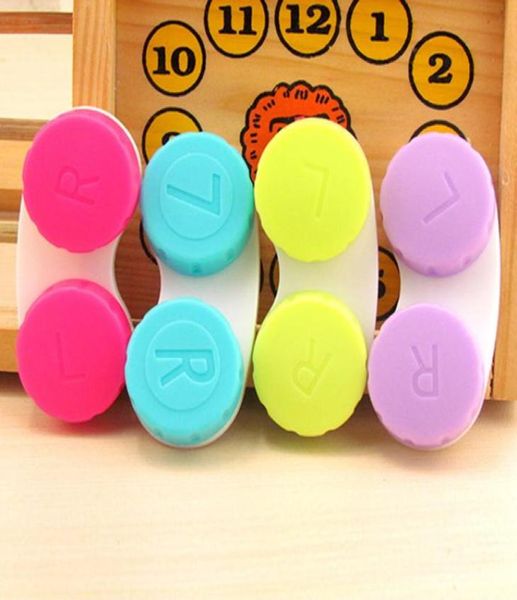 

colored contact lenses case lr contact lens box for eyes contacts travel kit holder len container9733071