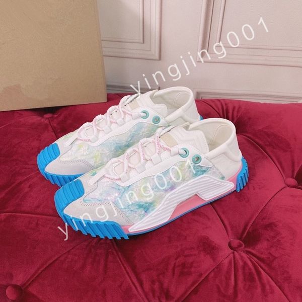 

2023 new luxury mens women's platform shoe trainers boots trainers fashion graffiti sole designer outdoor trainer walking casual, Black