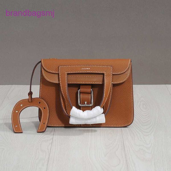 

original designer handbags hermm horseshoe for women 2023 new envelope with cowhide head cover single shoulder cross-body hand leather small
