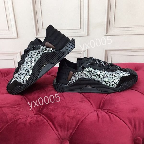 

new mens women casual shoes designers sneaker lace-up outdoor shoes fashion women casual designer shoes, Black