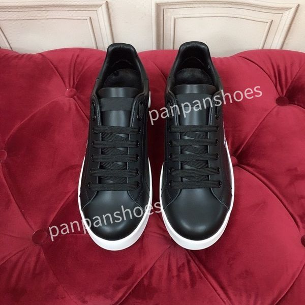 

brand casual shoes mens designer travel leather lace-up sneaker fashion lady flat running trainers letters woman shoes platform mens gym sne, Black
