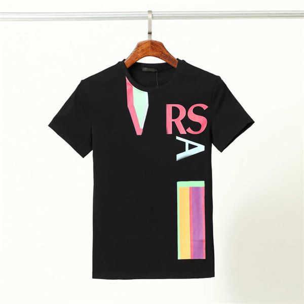 

skate vercace sleeve versage t-shirt new t-shirt printed men's tee short cotton casual summer street #09, White;black