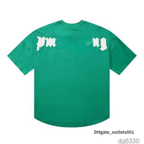 

22s tees t shirt summer fashion mens womens designers tshirts long sleeve palms luxurys letter tshirt clothing short sleeved 2022 new crew, White;black