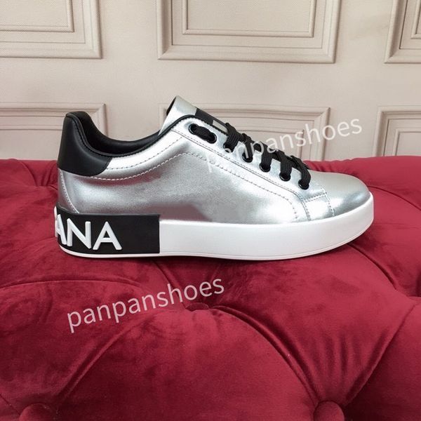 

brand casual shoes men designer travel leather lace-up sneaker fashion lady flat running trainers letters woman shoe platform men gym sneake, Black