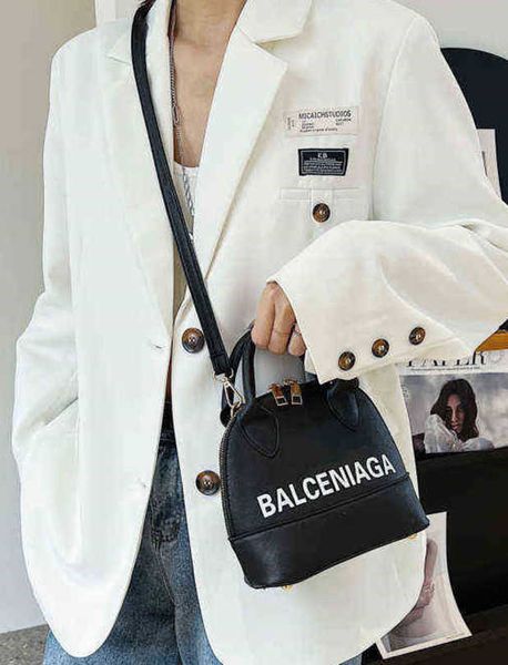 

shell bag women's 2023 new one shoulder portable messenger pop factory cargo large capacity letter candy color purses