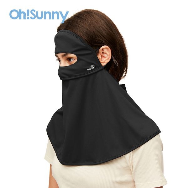 

fashion face masks neck gaiter ohsunny women breathable sun protection scarf antiuv upf50 neck shoulder flap face cover wraps for cycling su
