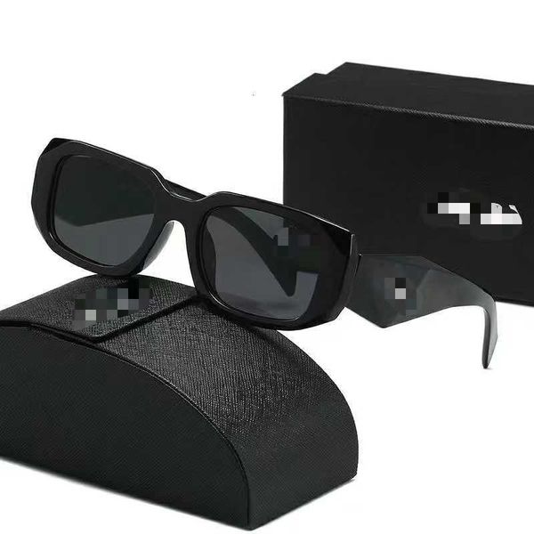 

new sunglasses 2023 glasses versatile uv resistant sunglasses small frame, Black