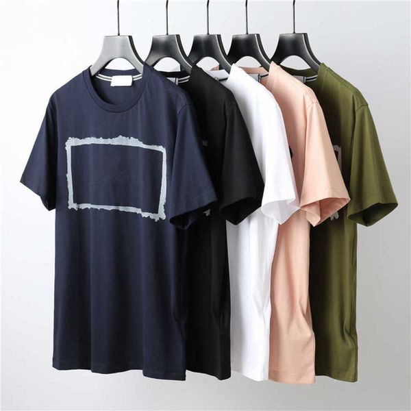

summer cotton lovers t-shirt casual loose men's short sleeves european and american fashion round neck printed letters, White;black