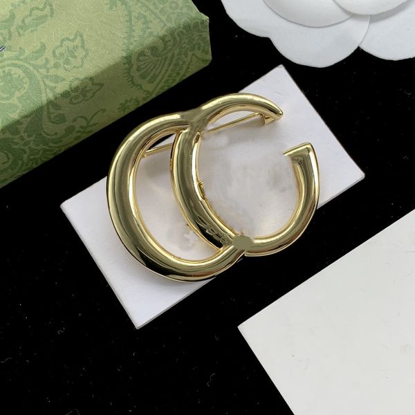 

luxury letter brooches design broochs new pins brooch for woman man broochs fashion accessories supply, Gray