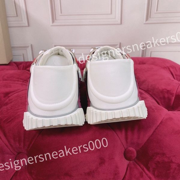 

excellent designer sneakers men designers shoes fashion luxury model white womens casual shoes trainers, Black