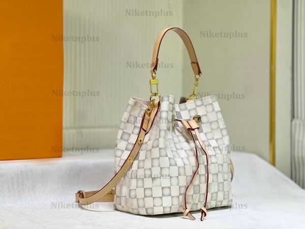 

m46581 neonoe bb designer mini bucket bag monograms flower canvas neo noe multiple carry drawstring bags brown damier leather crossbody purs