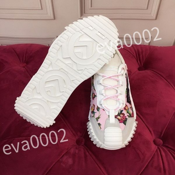 

new luxury women designer canvas shoes sneakers casual womens shoe sports breathable flexible soft comfortable real leather, Black