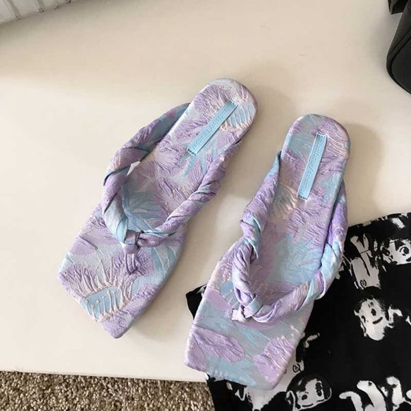 

slippers cliptoe women slippers flats shoes flip flops beach 2023 new summer outdoor slingbacks sandals slides dress ladies zapatillas j2305, Black