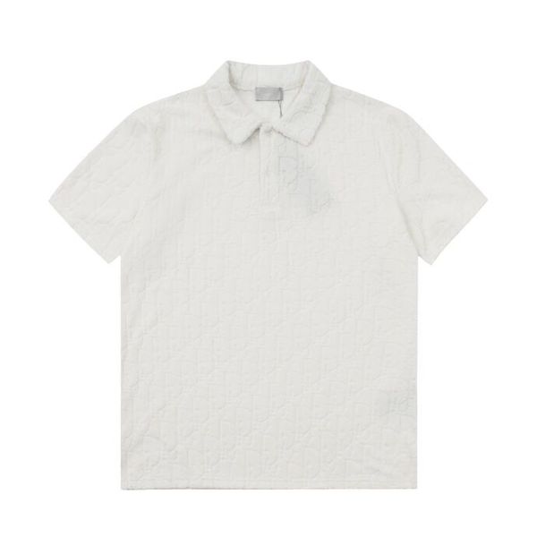 

men's plus tees & polos round t-shirt plus size neck embroidered and printed polar style summer wear with street pure cottont shirt sho, Black;brown