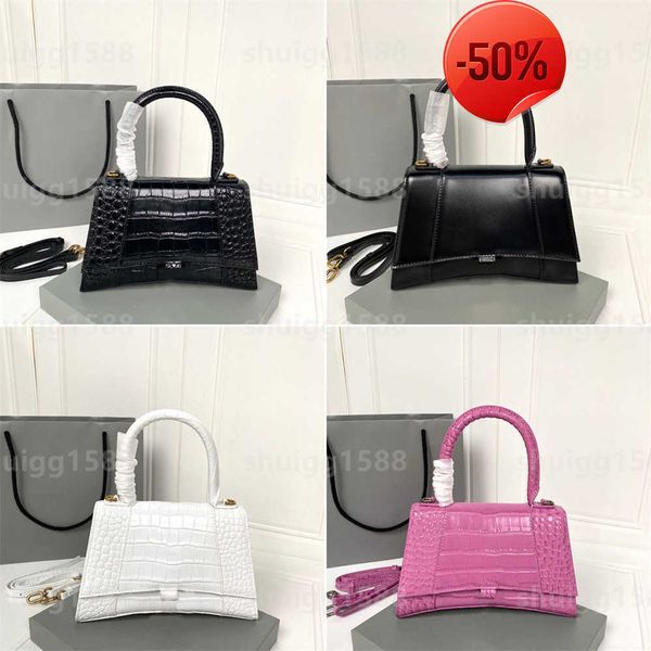 

5a handbag designer wallet shoulder cross bag wallets handbags half moon tramp buckle mini pure crocodile single handle handbag women's