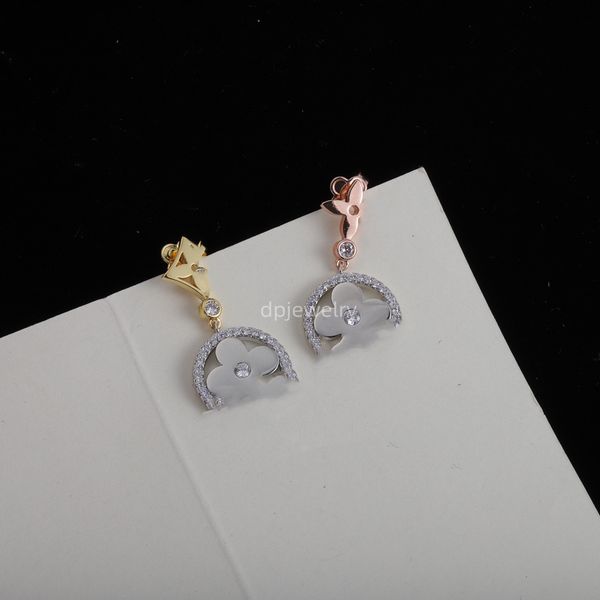 

fashion gold hoop earrings for lady women party wedding lovers gift engagement jewelry for gride gs1y, Black