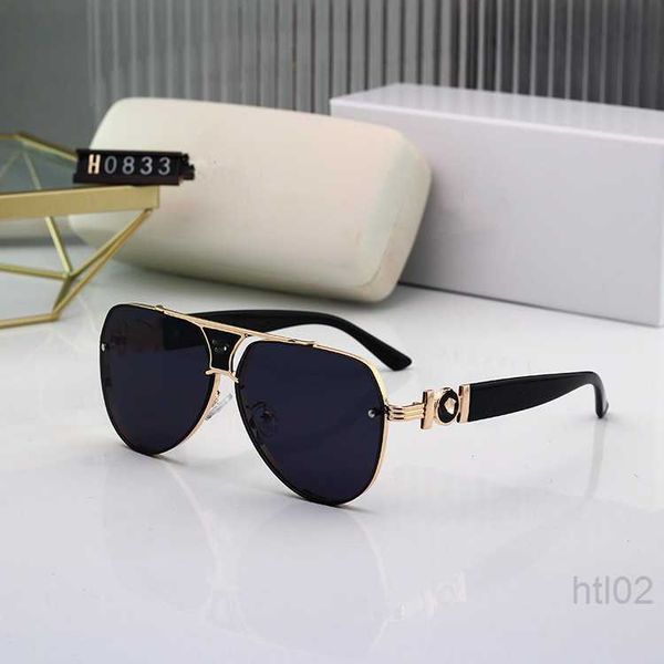 

designer versage vercace sunglass mens womens sunglasses vintage men's overseas glasses net red women's ultraviolet protection, White;black