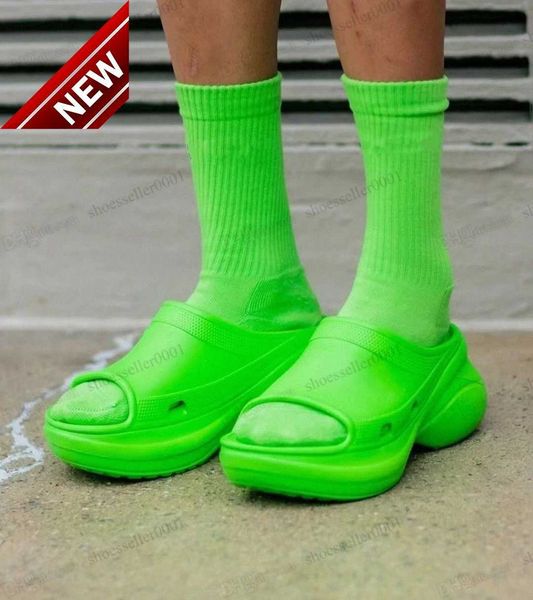 

pool croc slide sandal women men designer sandals slipper beach shoes outdoors indoor sneakers slip-on black white pink green yellow rubber