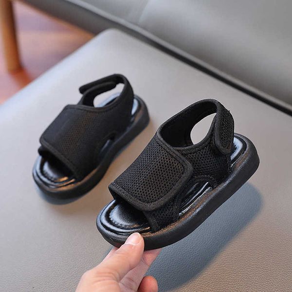 

sandals baby beach flat shoes children gladiator sandals summer kids casual sandals for boys girls toddler dent outdoor sports shoes aa23050, Black;red