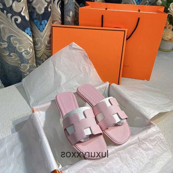 

flat shoe orans high women 2023 designer slide sandal style slippers beach board h bottom leather sandals wear heel beach outside qslq