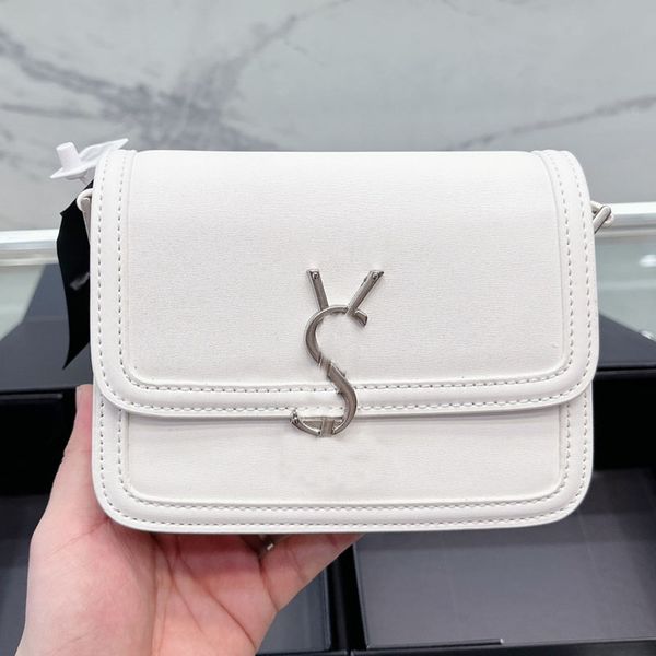 

luxury designer classic solferino tofu bag messenger bags calfskin leather silver metal hardware satchel shoulder crossbody square handbag w