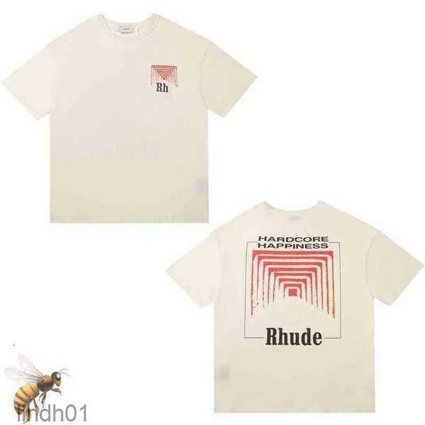

rhude men's t t-shirts embroidery letter shirt tshirts set64cp zenz, White;black