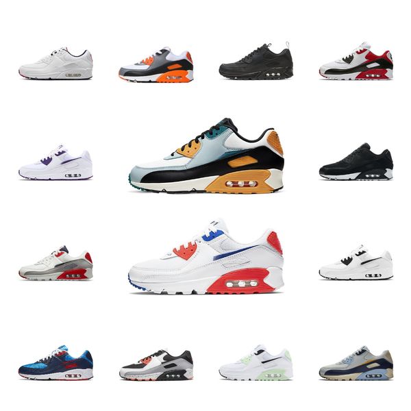 

classic airs cushion 90 90s men women running shoes og designer bred am total be true camo green grape infrared london men trainers sneakers