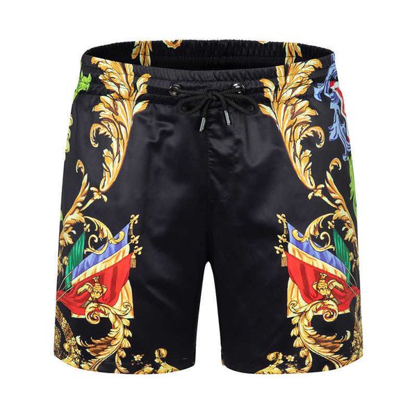 

men's shorts new men's swim trunks quick dry beach shorts with pockets short swiming trunks swimwear bathing suits j230503, White;black