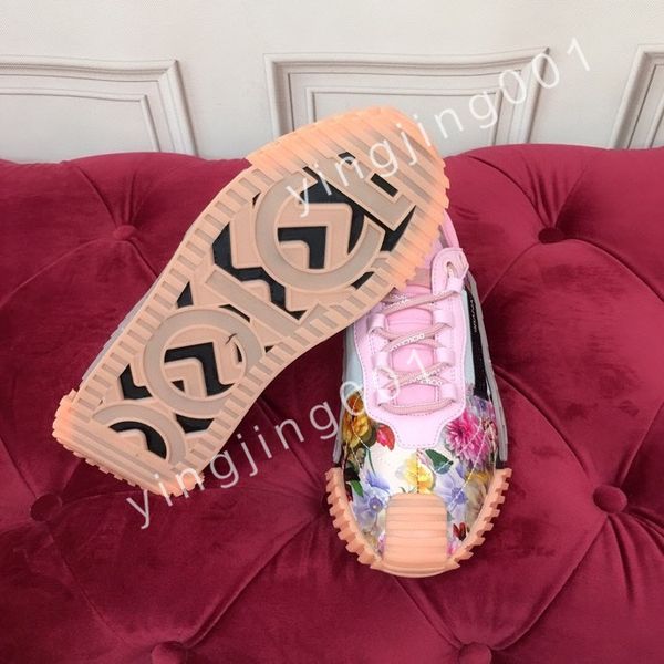 

2023 luxurys designer men causal shoes fashion woman leather lace up platform sole sneakers white mens womens, Black