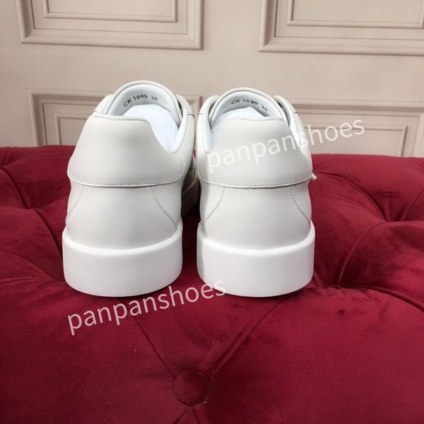 

fashion casual shoes mens designer leather lace-up sneaker fashion lady flat running trainers letters womans shoes platform women gym sneake, Black