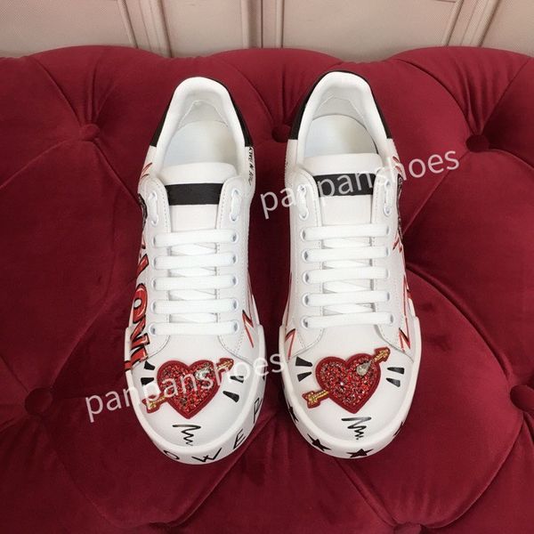 

fashion casual shoes mens womens designer leather lace-up sneaker fashion lady flat running trainers letters woman shoes platform men gym sn, Black