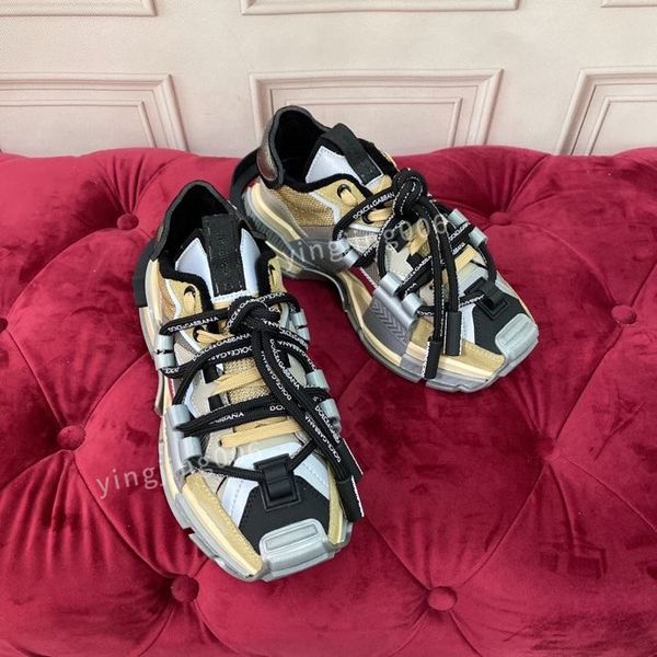 

brand designer casual shoes for women flat sneakers low panda black grey fog chunky green glow triple dunks strange love