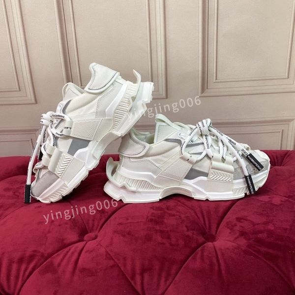 

new brand designer casual shoes for men flat sneakers low panda black grey fog chunky green glow triple dunks strange love2023