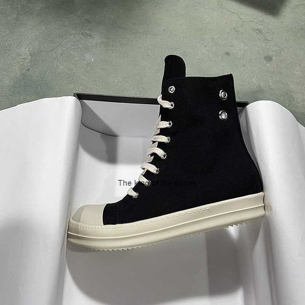 

2023 oground owens men high canvas casual shoes lace up black zip denim dark shadow luxury designer trainers women ro thick sole street snea