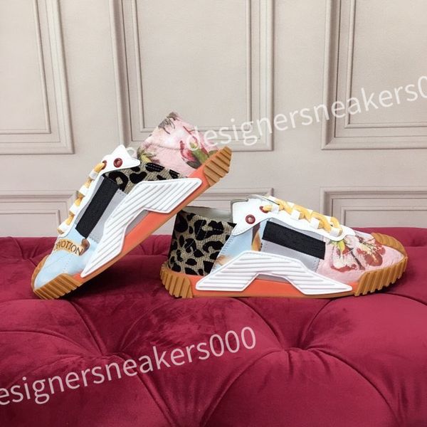 

new designer women men casual shoes fashion genuine leather trainers women's travel shoes sneakers platform lace up men, Black