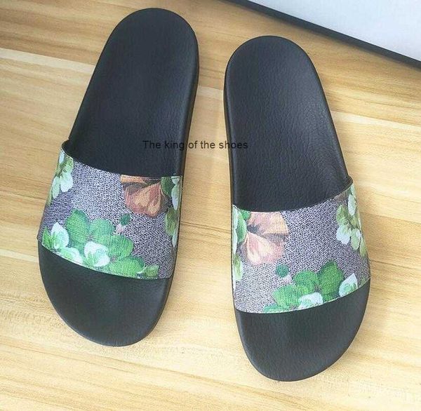 

2023 sandals2220232023 women's men's slippers fashion 20232023ity letter luxury sports rubber sandals flat slippers hollow embosse, Black