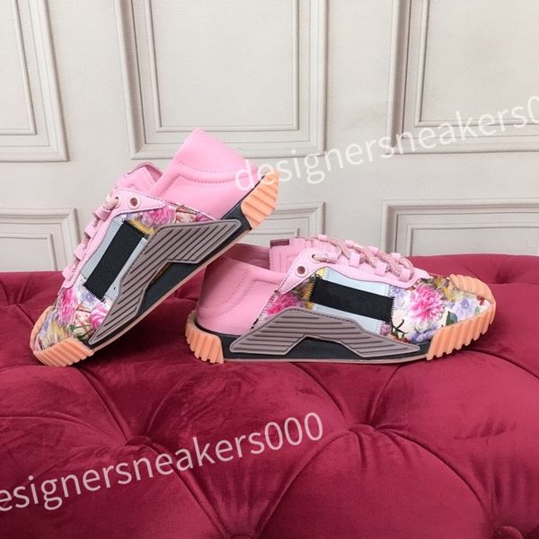 

2023 new r womens mens casual shoes fashion genuine leather trainers women's travel shoes sneakers platform lace up men, Black