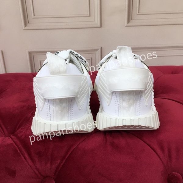 

fashion casual shoes mens designer leather lace-up sneaker fashion lady flat running trainers letters womans shoes platform mens gym sneaker, Black