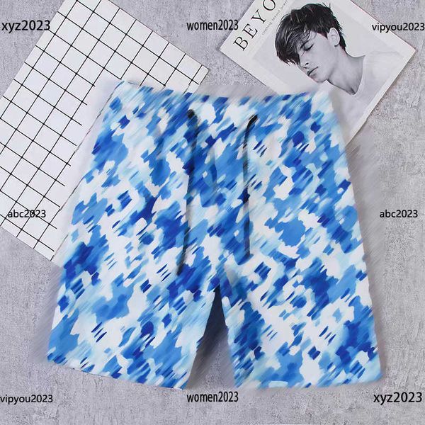 

plus size designer shorts mens sea blue design shorts size m-3xl fashion loose swim shorts beach pants may03, White;black
