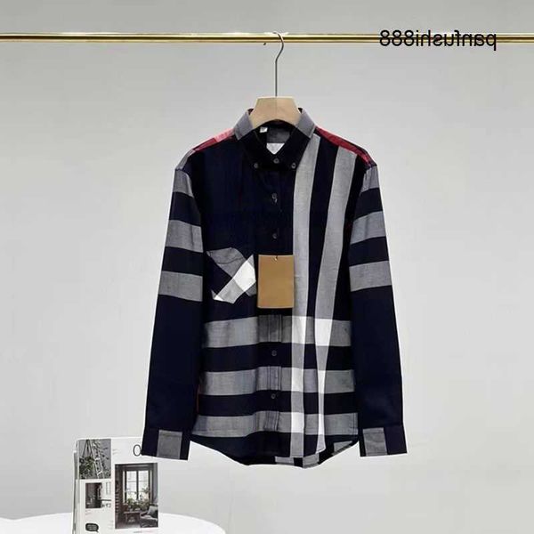 

luxury colthing bby men women casual shirts burb designer shirt tb tb stripe long sleeve silk shirt mens thin jacket fashion cardigan coat c, White;black
