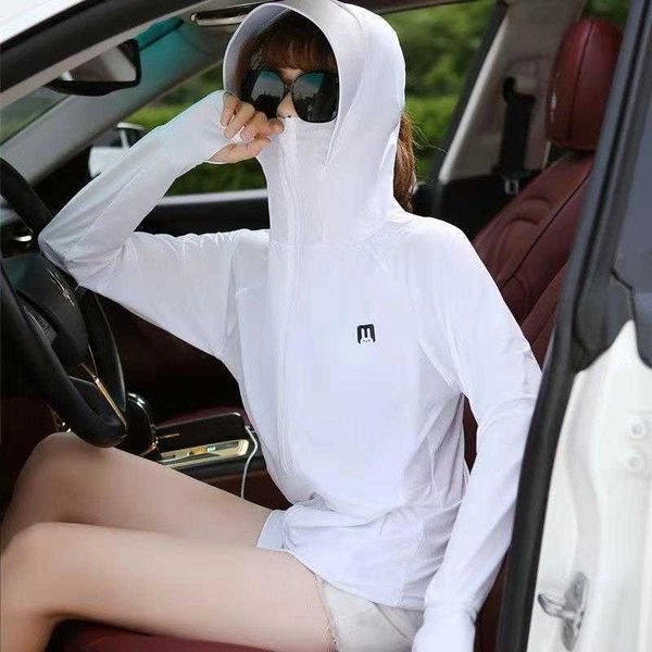 

japanese rabbit generation womens jackets sun protection clothing ice silk, Black;brown