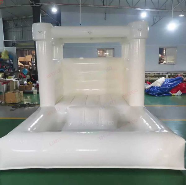 

outdoor activities 4x2.5m inflatable wedding bouncer with ball pool
