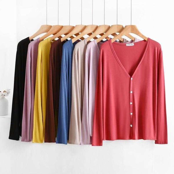 

spring and summer korean womens jackets style casual long sleeved round neck, Black;brown