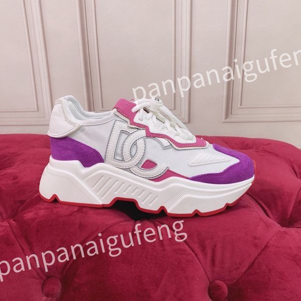 

designer casual shoes men shoe fashion sneakers lady white leather shoe lace-up sneaker platform shoess, Black