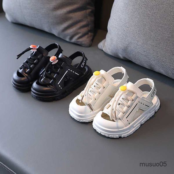 

fashion children sandals 5 stars summer cool kids sneakers beach classic infant tennis girls boys shoes, Black;red