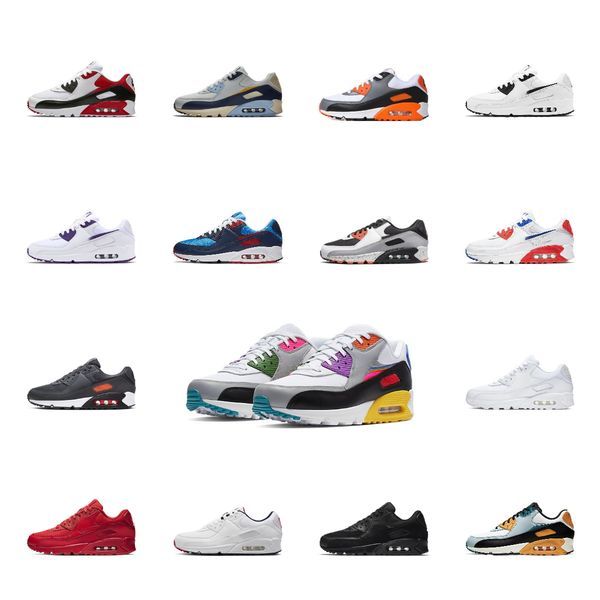 

new max 90 running shoes triple black white be true rose pink hyper turquoise orange camo viotech laser blue city pack london air90s mens wo