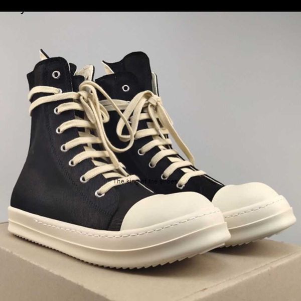 

2023 og2023 luxury rick designer ro boots shoes owens high shoe street style male new summer air raid milk fragrance thick bottom increaseca